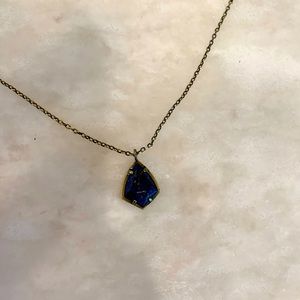 Kendra Scott Blue Lapis Pendant Necklace